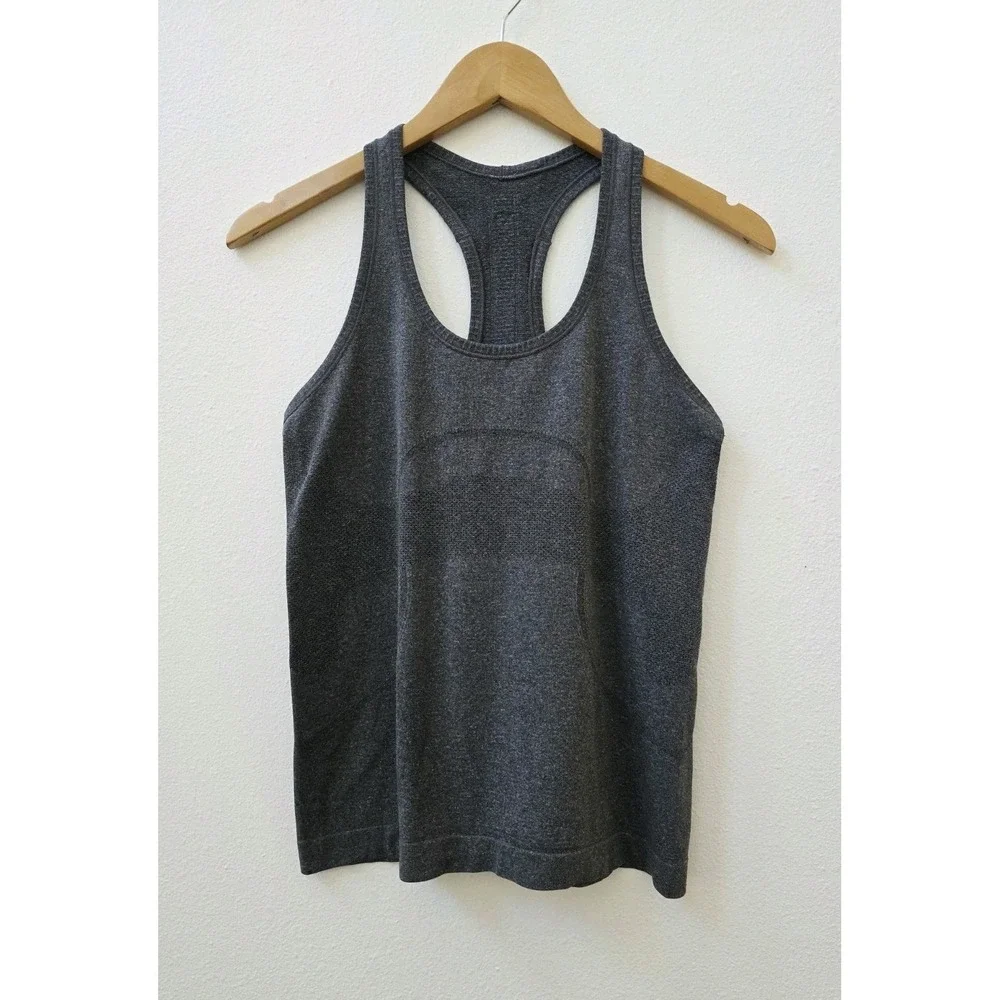 Lululemon Swiftly Tech Racerback Tank Top Women's Size 6 Gray